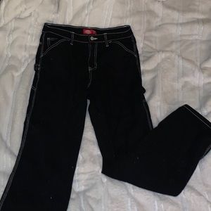 Black and white dickies jeans